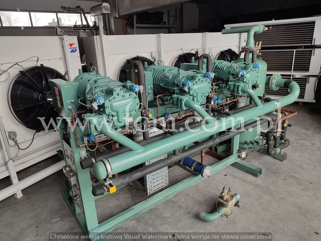 Shock Freezing Compressors Unit Bitzer Hsn Evaporators Guntner