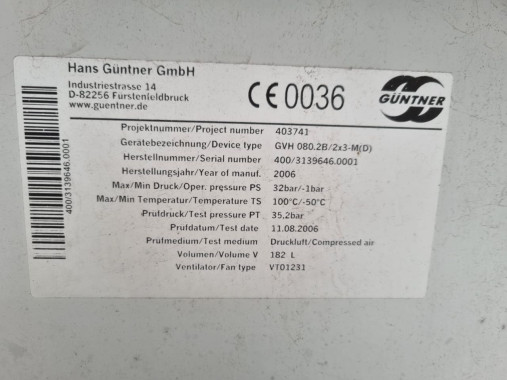 Condenser Guntner GVH...